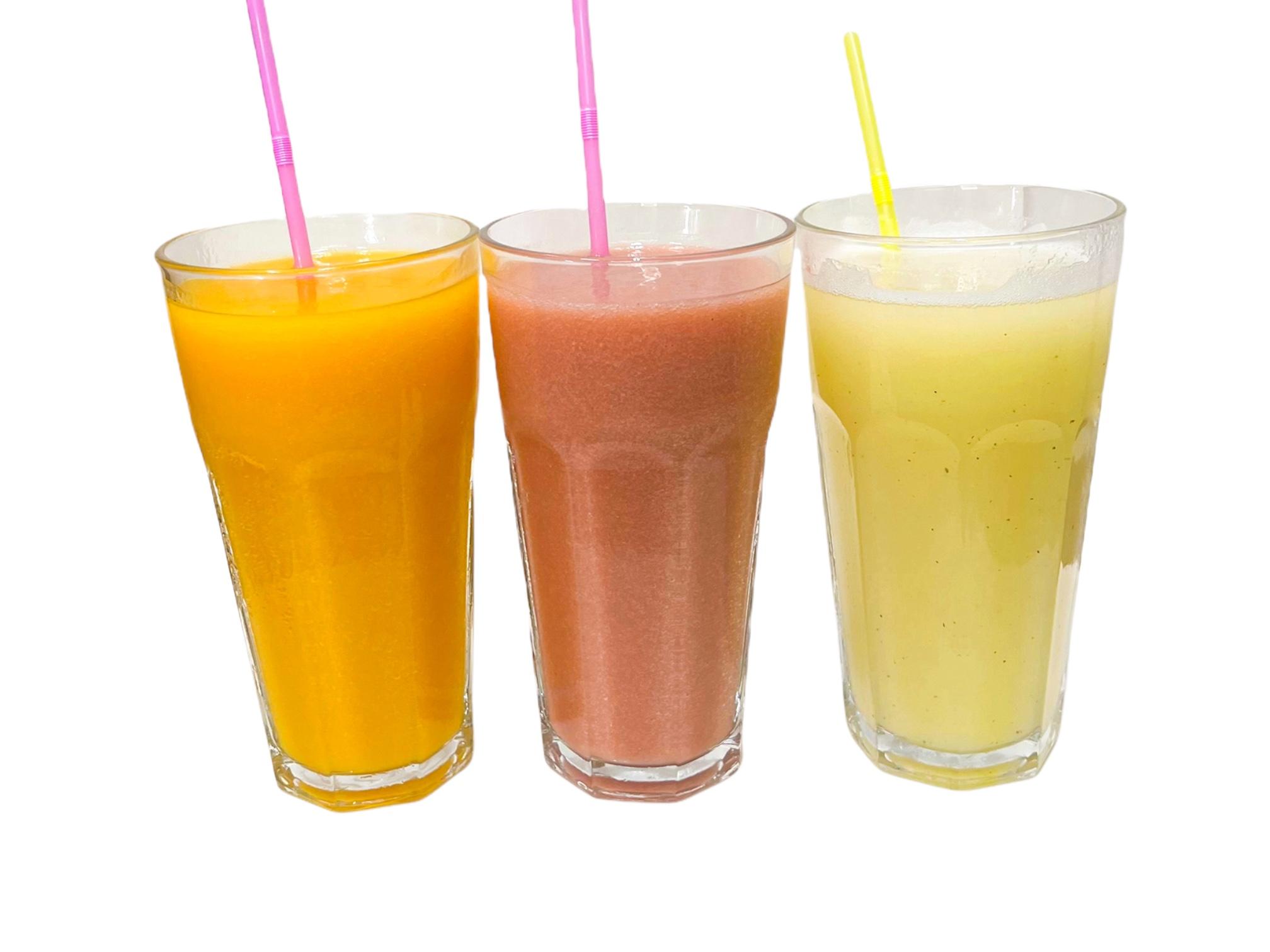 Jugo de fruta natural