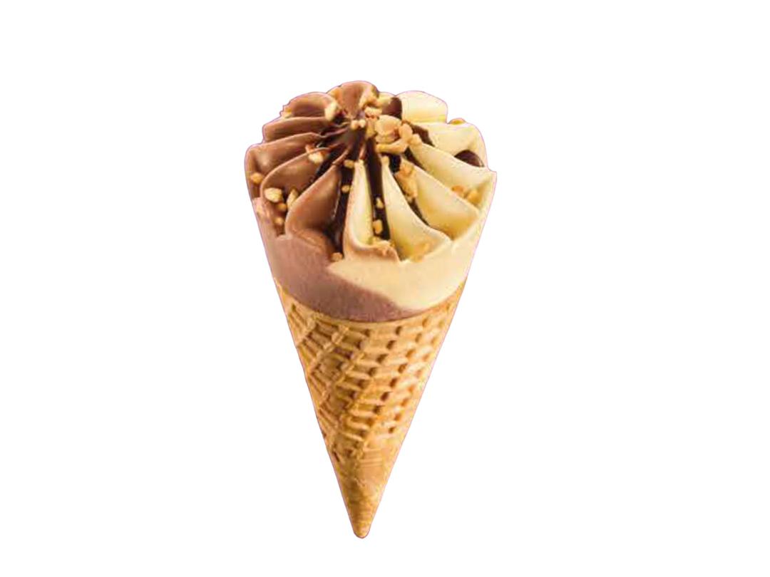 Vanilla/Choco Cone