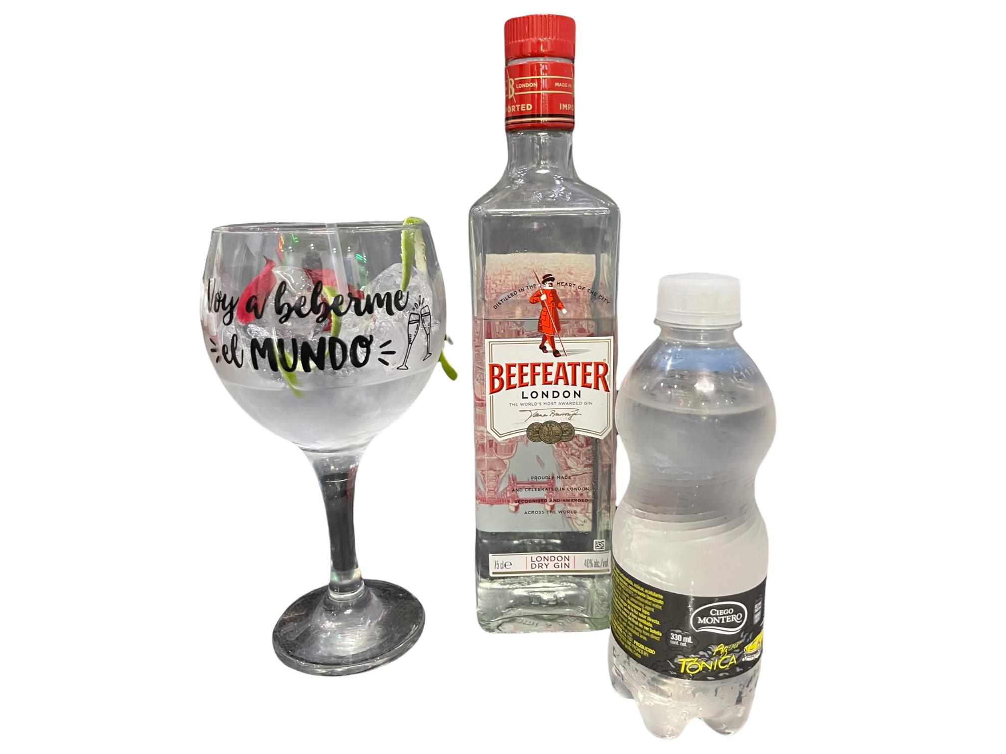 Gin tonic beefeater